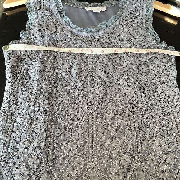Luna Moon Lace Sleeveless Top Size S - Picture 6 of 7